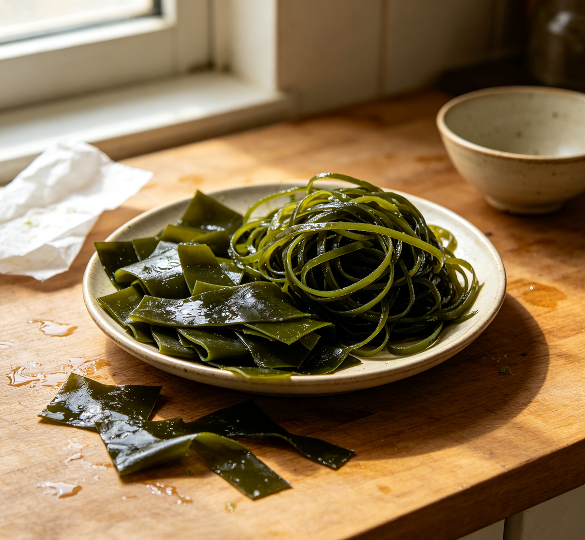 Seaweed ready to use in cooking